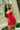 Felicity Red Strapless Mini Dress - front view