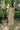Farrah Cream & Brown Floral Halter Midi Dress - full body front view