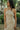 Farrah Cream & Brown Floral Halter Midi Dress - upper body front view
