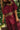 Raquel Burgundy & Lace Maxi Dress - close up view
