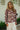 Shayla Burgundy & Cream Floral Crochet Top - front