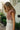 Monica Rust Striped & Crochet Top - side view