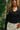 Roxana Black Long Sleeve Henley Top - close front view