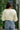 Estie Cream Cropped Short Sleeve Sweater - back view