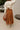 Eden Light Brown Flare Midi Skirt- back view