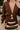 Parker Brown One Leaf Button Cardigan- close up front view