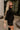 Ember Black Soft Knit Sweater- side view