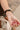 Sofia Black Leather Layered Bracelet - bottom view