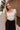 Alaina Ivory Short Sleeve Top- front top view