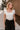 Alaina Ivory Short Sleeve Top- top view