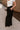 Serena Black Wide Leg Pants- frontal side view