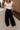 Serena Black Wide Leg Pants- front view