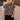Thea Black & Taupe Leopard Knit Sweater- front top view