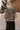 Thea Black & Taupe Leopard Knit Sweater- back view