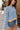 Hayden Blue & Mustard Stripe Sweater- top side view
