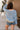 Hayden Blue & Mustard Stripe Sweater- top back view