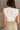 Sienna Cream Knit Sleeveless Tank- close up back view