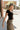Alaina Black Short Sleeve Top- close up side view