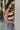 Rowyn Brown & Cream Stripe Knit Bodysuit- side view