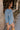 Hayden Light Denim & Brown Corduroy Barn Jacket- frontal side view