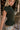 Alora Dark Green Pleated Flare Top- close up side view