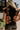 Alexis Black & Camel Floral Knit Sleeveless Top- close up back view