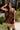 Everlee Burgundy Faux Leather Halter Romper- top view