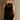 Vera Black Ribbed & Ruffle Tank- front view