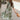 Lexi Green & Cream Floral Midi Dress - full body front view