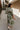 Lexi Green & Cream Floral Midi Dress - full back view