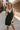 Brenna Greem & Cream Sleeveless Mini Dress - front