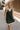 Brenna Greem & Cream Sleeveless Mini Dress - front view