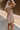 Carrie Brown & Cream Striped Mini Dress - side view