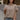 Angelina Taupe Mock Neck Top - front view 