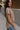 Angelina Taupe Mock Neck Top - side view 