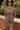 Amelia Brown Plaid Split-Hem Vest - front view
