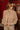 Brianna Light Brown Bubble Jacket- front top view