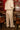 Brianna Light Brown Wide Leg Pants- full back view