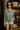Aurora Grey Ruffle Long Sleeve Cardigan- frontal view