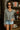 Aurora Grey Ruffle Long Sleeve Cardigan- frontal view