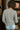 Aurora Grey Ruffle Long Sleeve Cardigan- back view