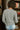 Aurora Grey Ruffle Long Sleeve Cardigan- back view