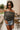Candice Black Polka Dot Off-The-Shoulder Mesh Top- front view