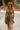 Kennedy Leopard Denim Flared Mini Dress - front view
