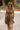 Kennedy Leopard Denim Flared Mini Dress - front view