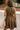 Kennedy Leopard Denim Flared Mini Dress - back view