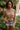 Freya Brown Knit Drawstring Sweater- front top view