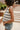 Remi Cream Multi Striped Tie-Front Vest - side view