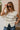 Kiera Cream & Black Button-Up Sleeveless Sweater - close front view