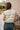 Kiera Cream & Black Button-Up Sleeveless Sweater - back